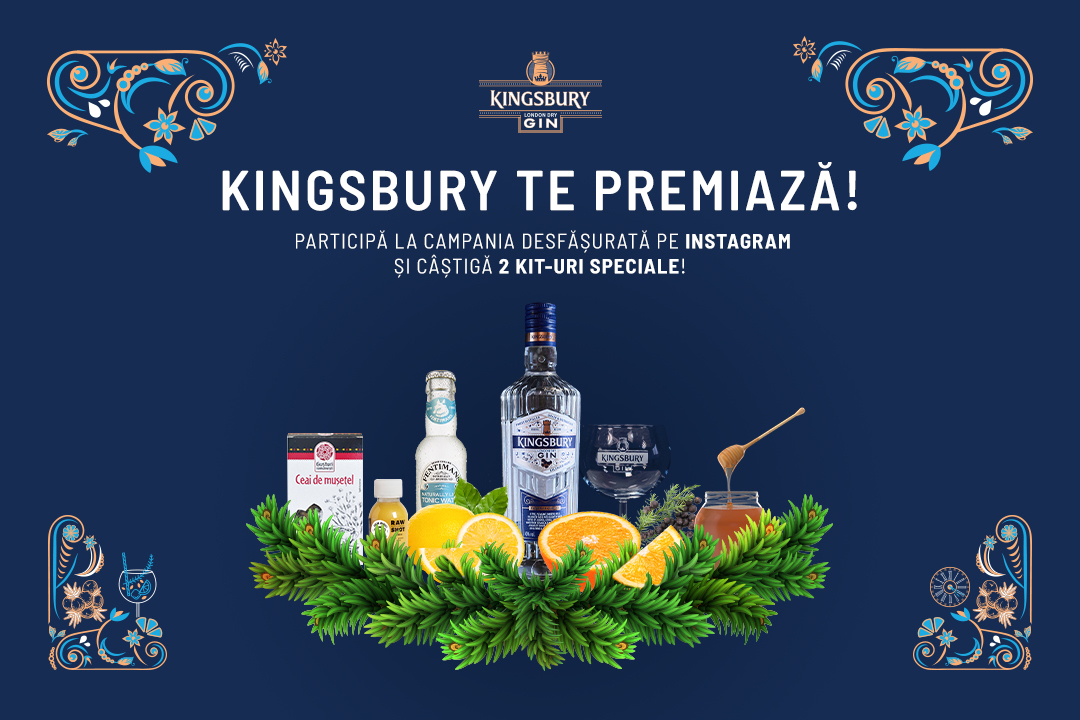 Join the 'Kingsbury te premiază” campaign